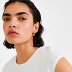 Ajani Earrings 2-In-1 Set - Gold Plated