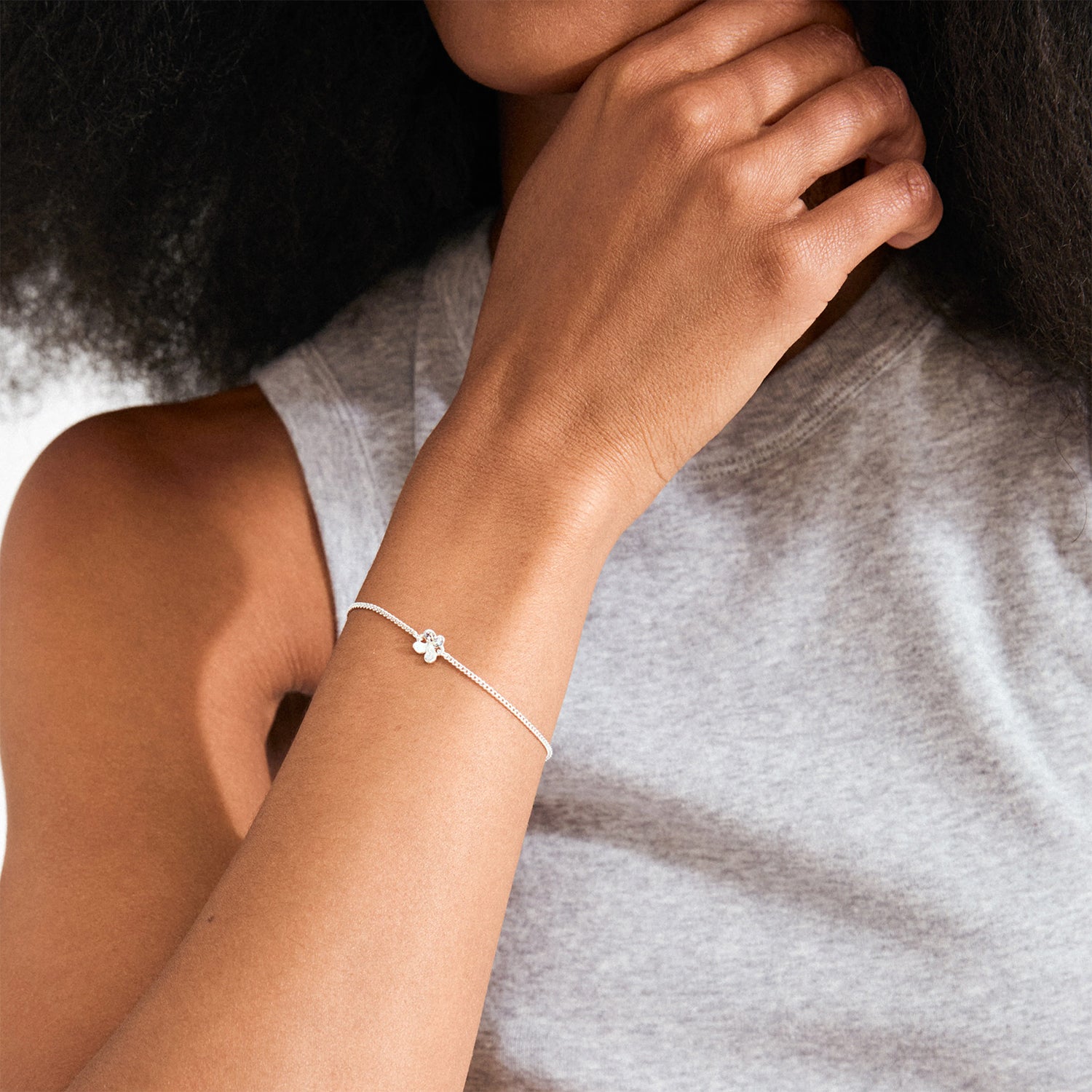 Ajani Bracelet - Silver Plated