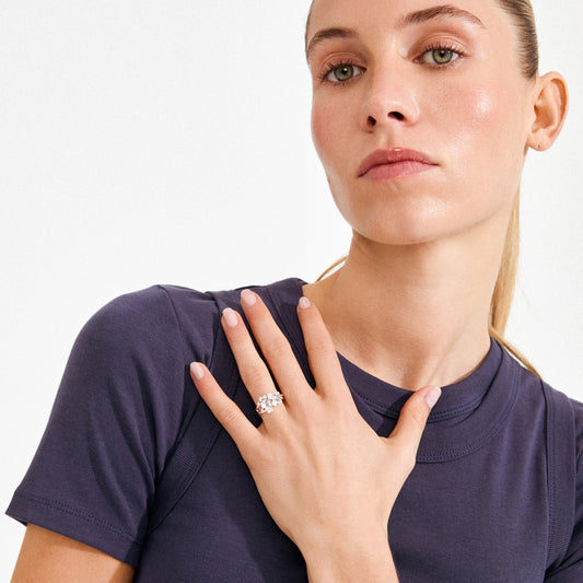 Ajani Ring - Silver Plated