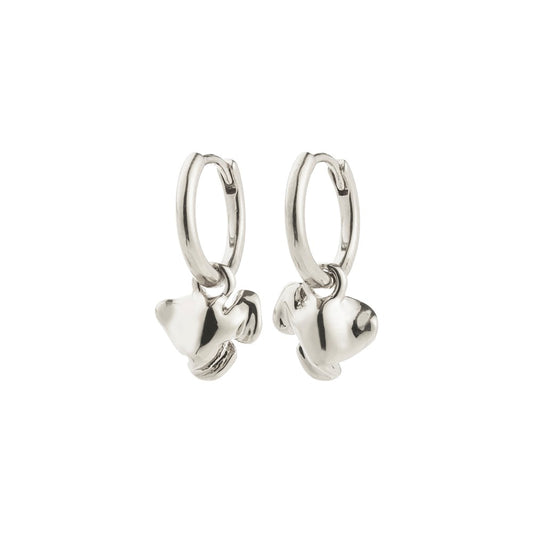 Luis Recycled Earrings - Silver Plated