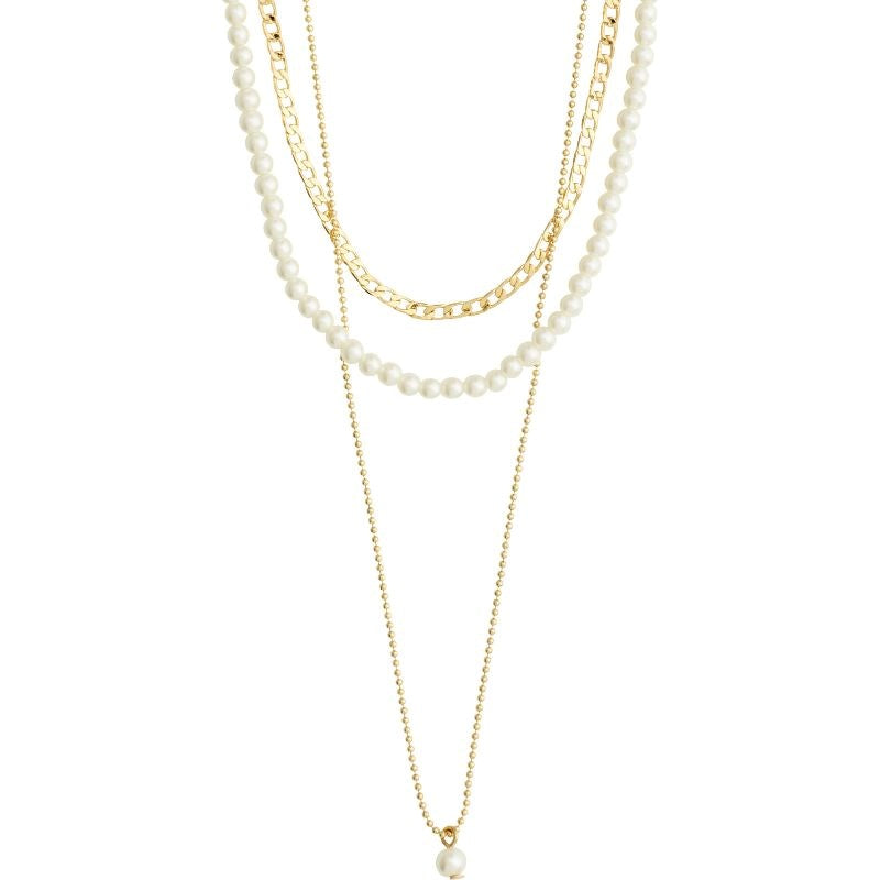 Baker Necklace 3-In-1 Set - Gold Plated