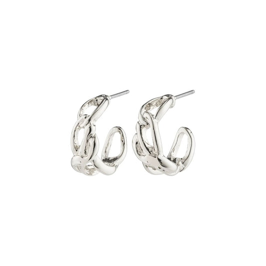 Rani Recycled Earrings - Silver Plated
