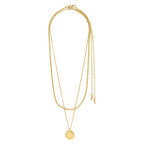 Declan Recycled Necklace - Gold Plated