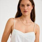 Nancy Recycled Necklace - Gold Plated