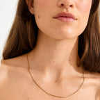 Nancy Recycled Necklace - Gold Plated