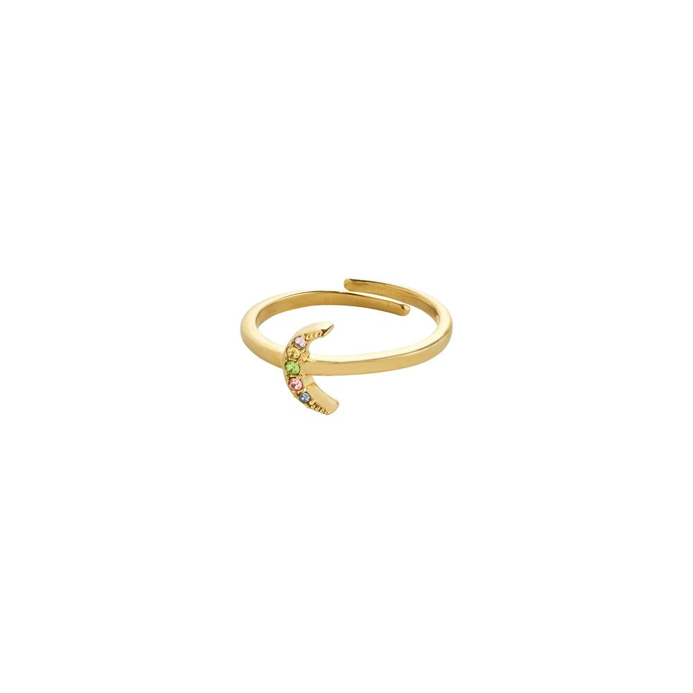 Lulu Recycled Multi Ring - Gold Plated