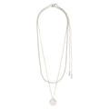Declan Recycled Necklace - Silver Plated