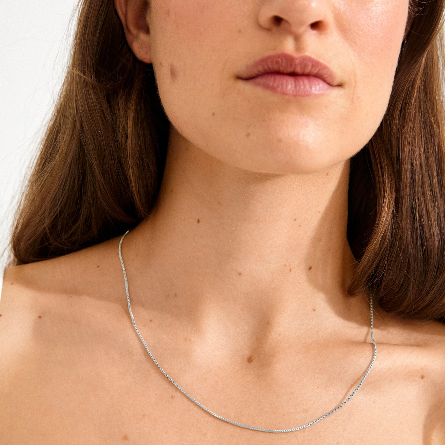 Nancy Recycled Necklace - Silver Plated