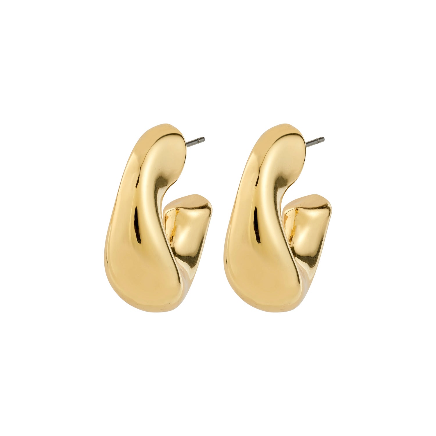 Jennings Hoop Earrings - Gold Plated