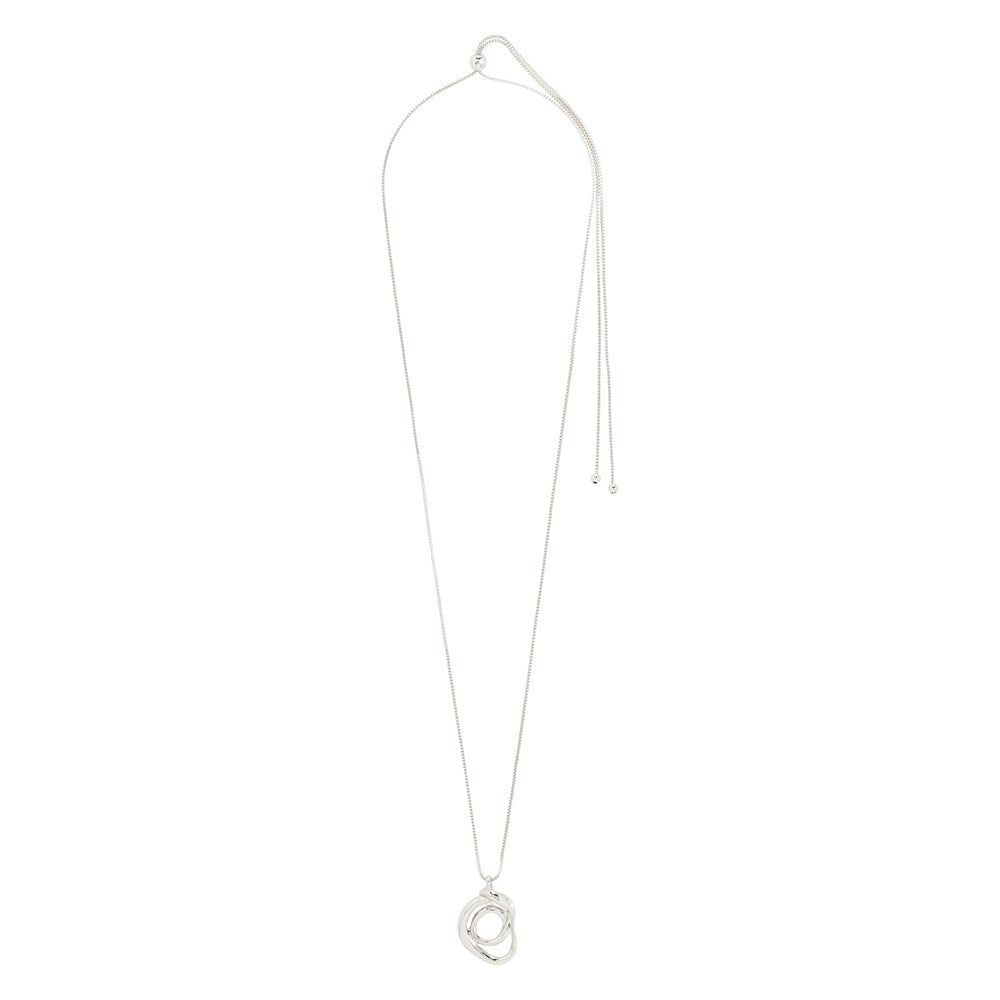 Diego Recycled Necklace - Silver Plated