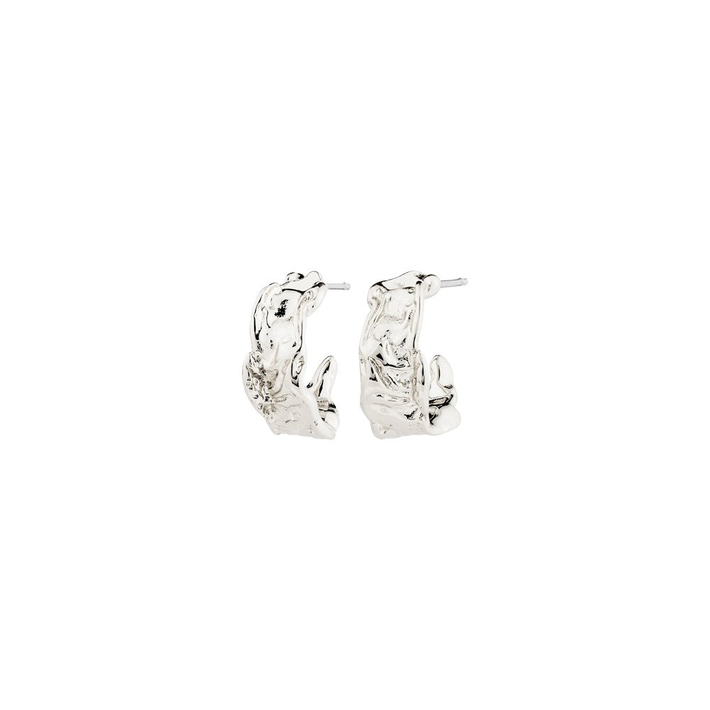 Elara Recycled Earrings - Silver Plated