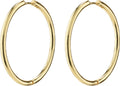 Eanna Recycled Maxi Hoops - Gold Plated