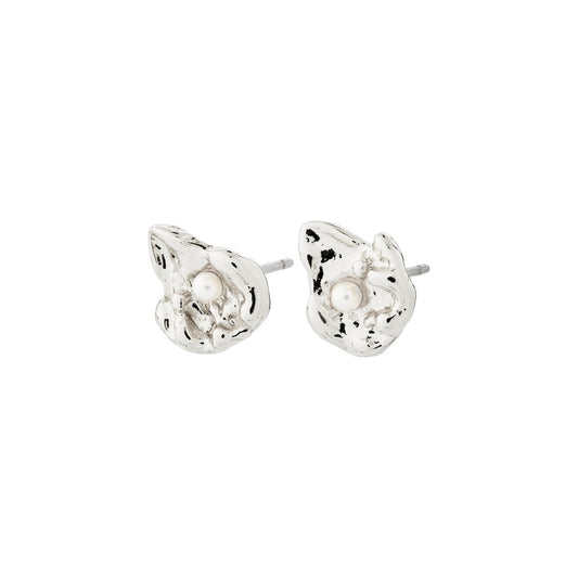 Inaya Recycled Earrings - Silver Plated