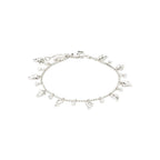 Jules Recycled Bracelet - Silver Plated - Crystal
