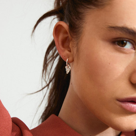 Jules Recycled Earrings - Silver Plated