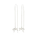 Lysandra Recycled Chain Earrings - Silver Plated