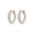Tatum Recycled Crystal Earrings - Silver Plated