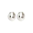 Ioanna Recycled Chunky Hoops - Silver Plated