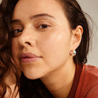 Ioanna Recycled Chunky Hoops - Silver Plated