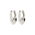 Iokaste Recycled Chunky Hoops - Silver Plated