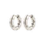 Nevaeh Recycled Crystal Earrings - Silver Plated