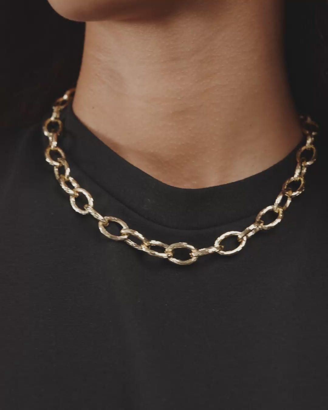 Now Necklace - Gold Plated