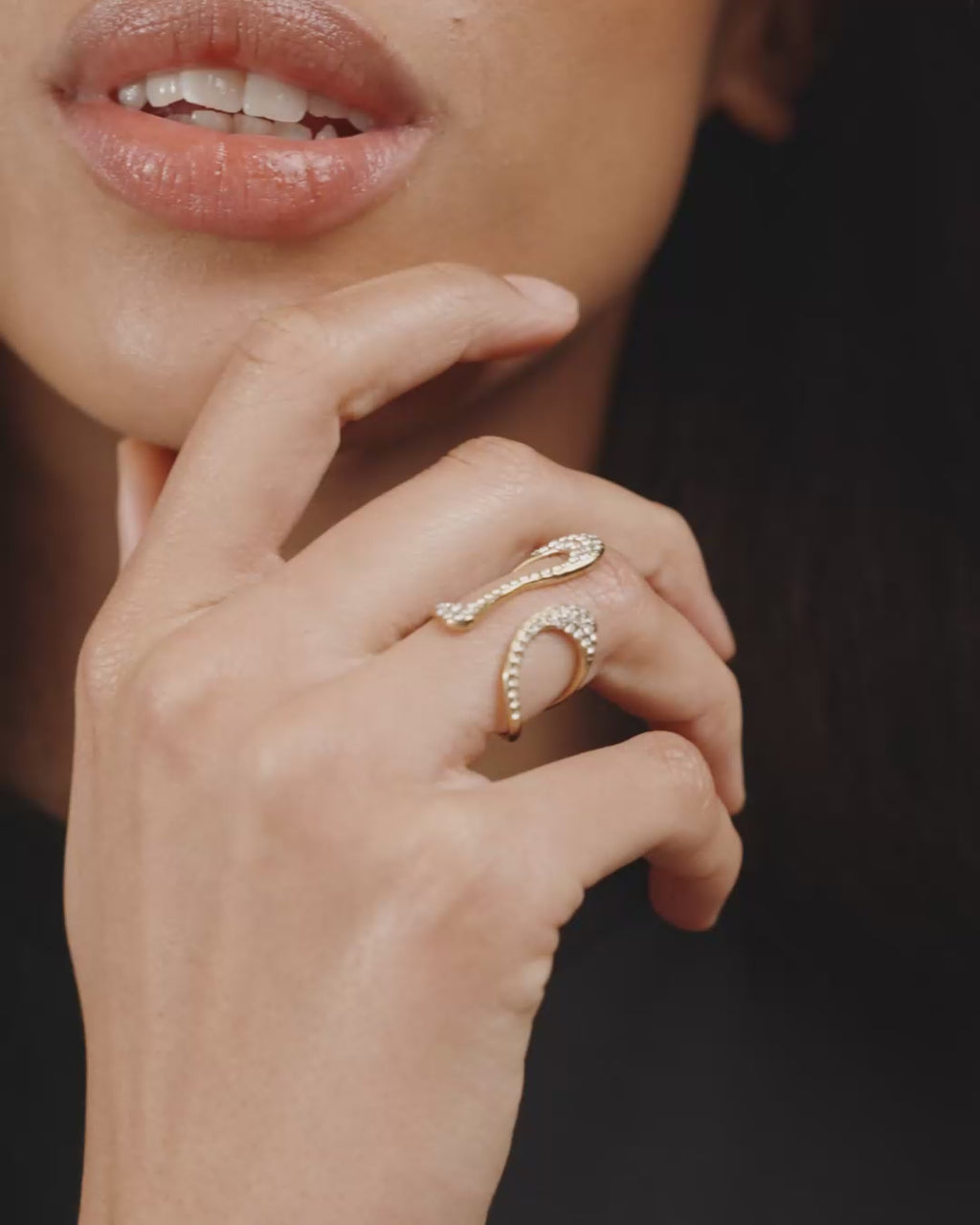 Root Ring - Gold Plated