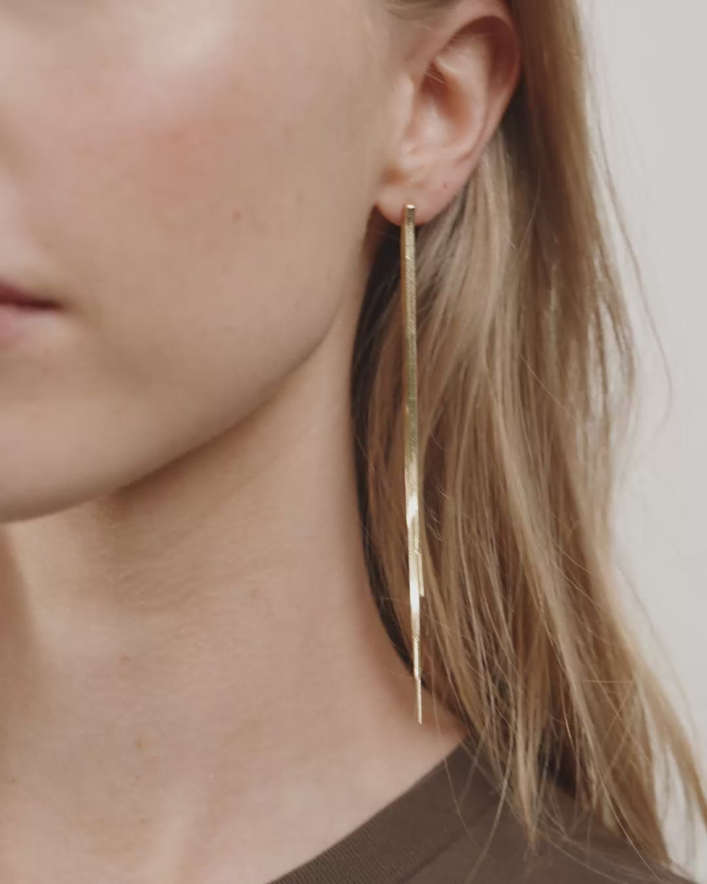 Olanor Earrings - Gold Plated