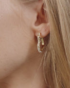 Sora Heart Earrings - Gold Plated