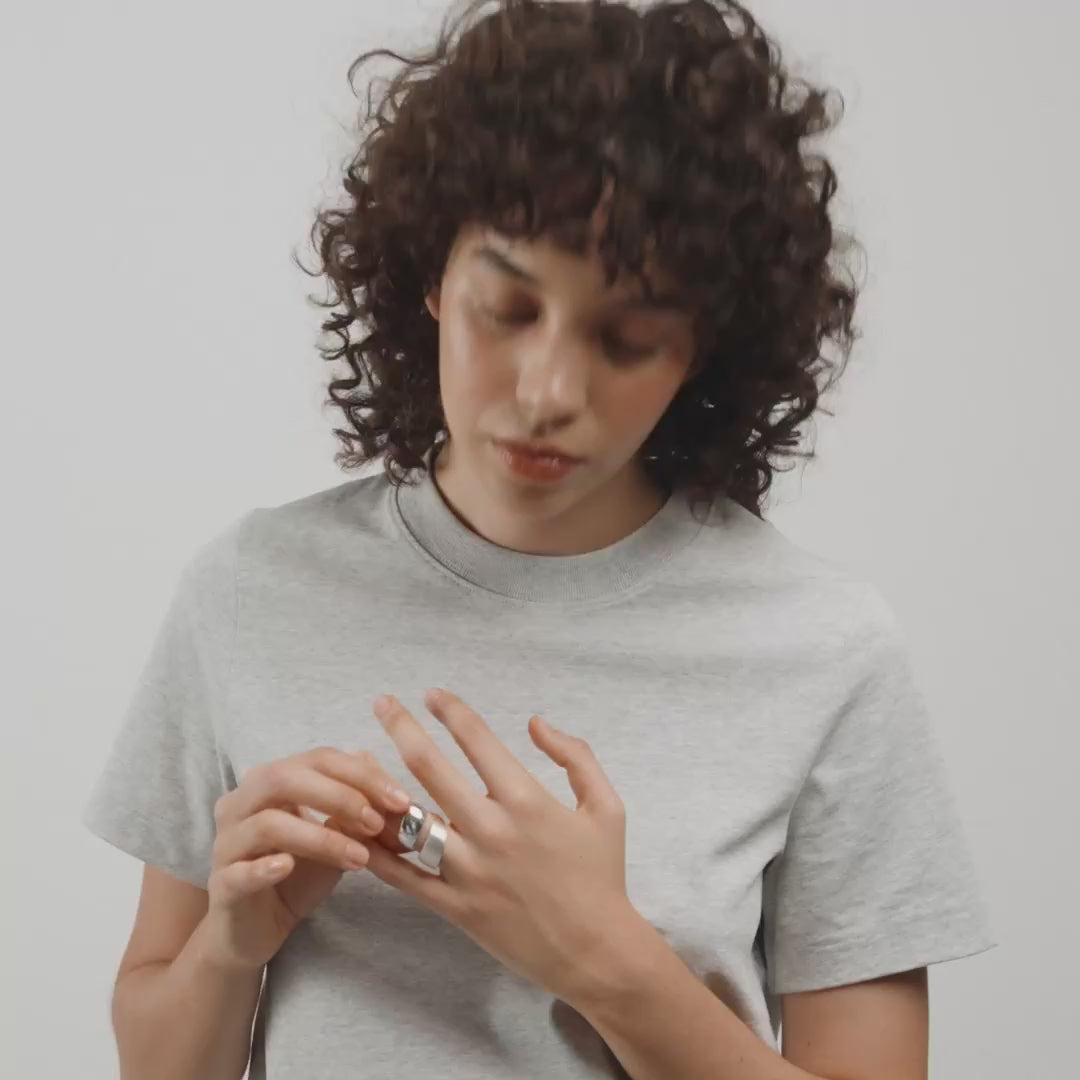 Alma Ring - Silver Plated