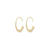 Valkyria Pi Hoops - Gold Plated