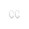 Valkyria Pi Hoops - Silver Plated