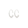 Valkyria Pi Hoops - Silver Plated