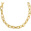 Live Recycled Keyhole-Chain Necklace - Gold Plated
