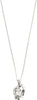 Flow Recycled Pendant Necklace - Silver Plated