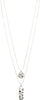 Blink Recycled Necklace 2-In-1 - Silver Plated