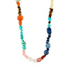 Cloud Necklace Multi-Coloured - Silver Plated