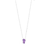 Chakra Necklace - Silver Plated - Third Eye - Amethyst