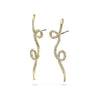 Ebba Pi Earrings - Gold Plated