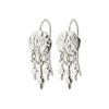 Stefania Recycled Earrings - Silver Plated