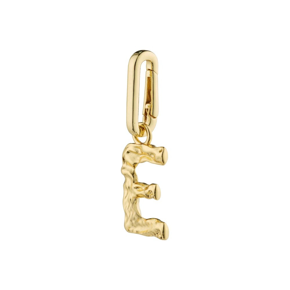 Charm Recycled Pendant - Gold Plated