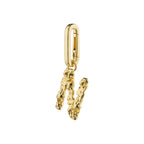 Charm Recycled Pendant - Gold Plated