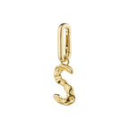Charm Recycled Pendant - Gold Plated