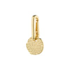Charm Recycled Coin Pendant - Gold Plated