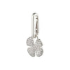 Charm Recycled Clover Pendant - Silver Plated