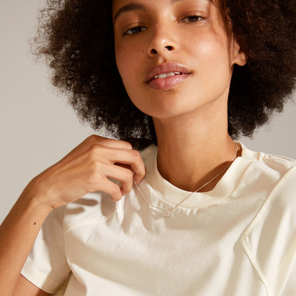 Hanna Schonberg x Pilgrim Recycled Necklace - Silver Plated