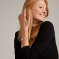 Hanna Schonberg x Pilgrim Recycled Bracelets - Silver Plated