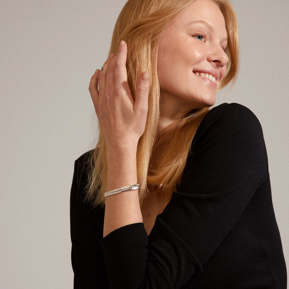 Hanna Schonberg x Pilgrim Recycled Bracelets - Silver Plated