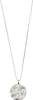 Sagittarius Zodiac Sign Necklace - Silver Plated - Crystal