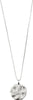 Capricorn Zodiac Sign Necklace - Silver Plated - Crystal